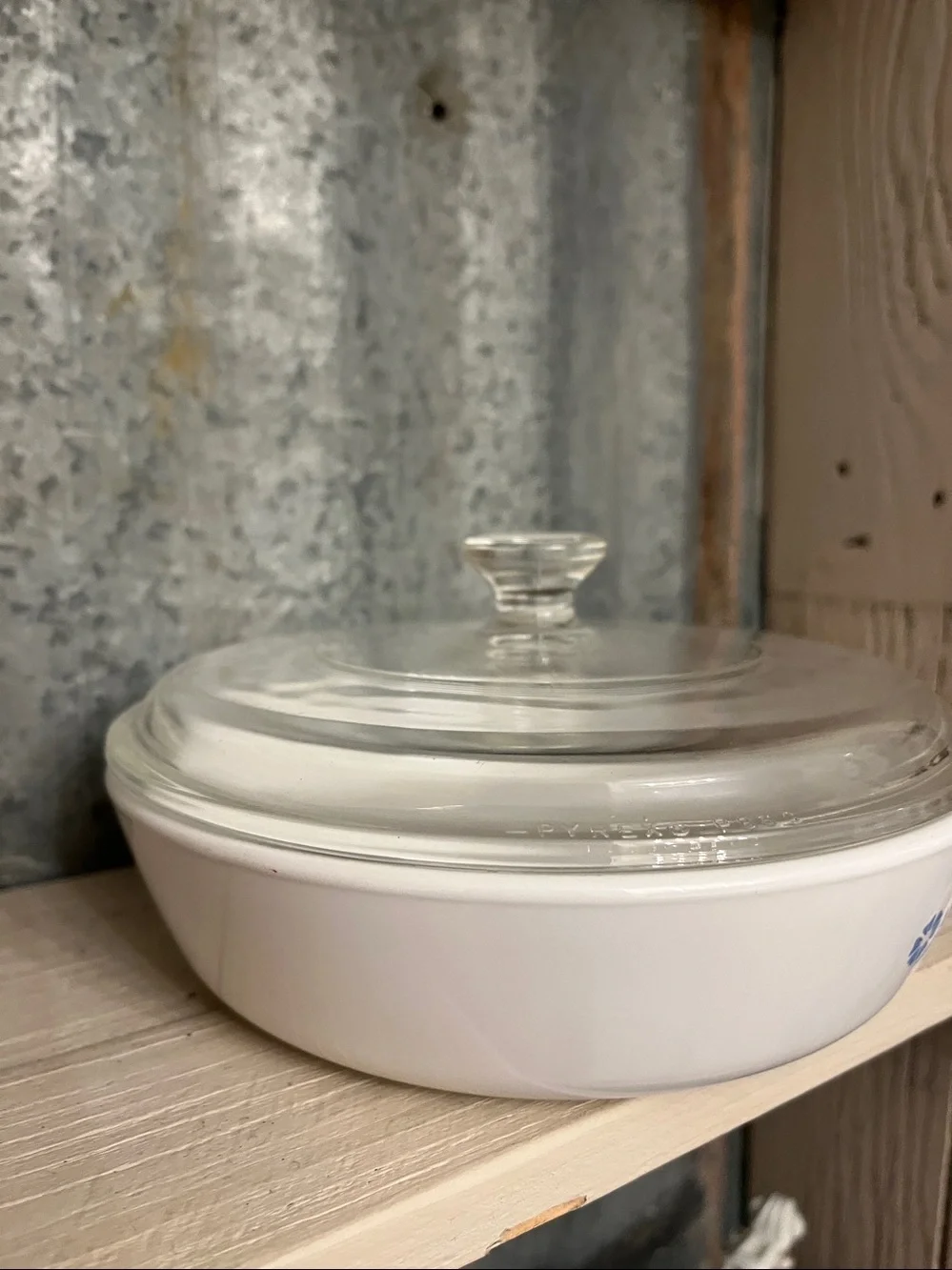 Vintage CorningWare P-83-B saucepan/skillet with lid